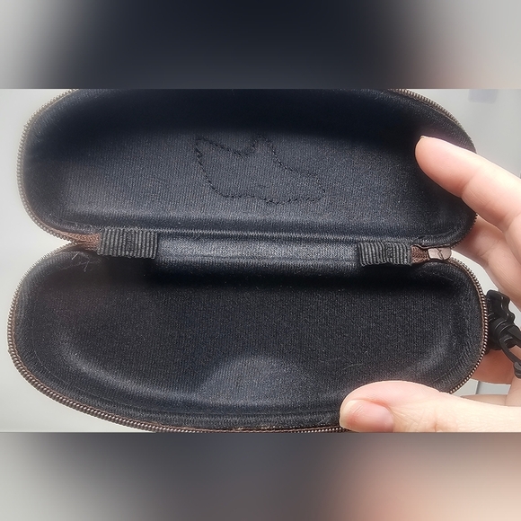 **$OLD**Maui Jim Hard Brown Sunglasses Glasses Zipper Clamshell Sport Clip - Picture 8 of 10